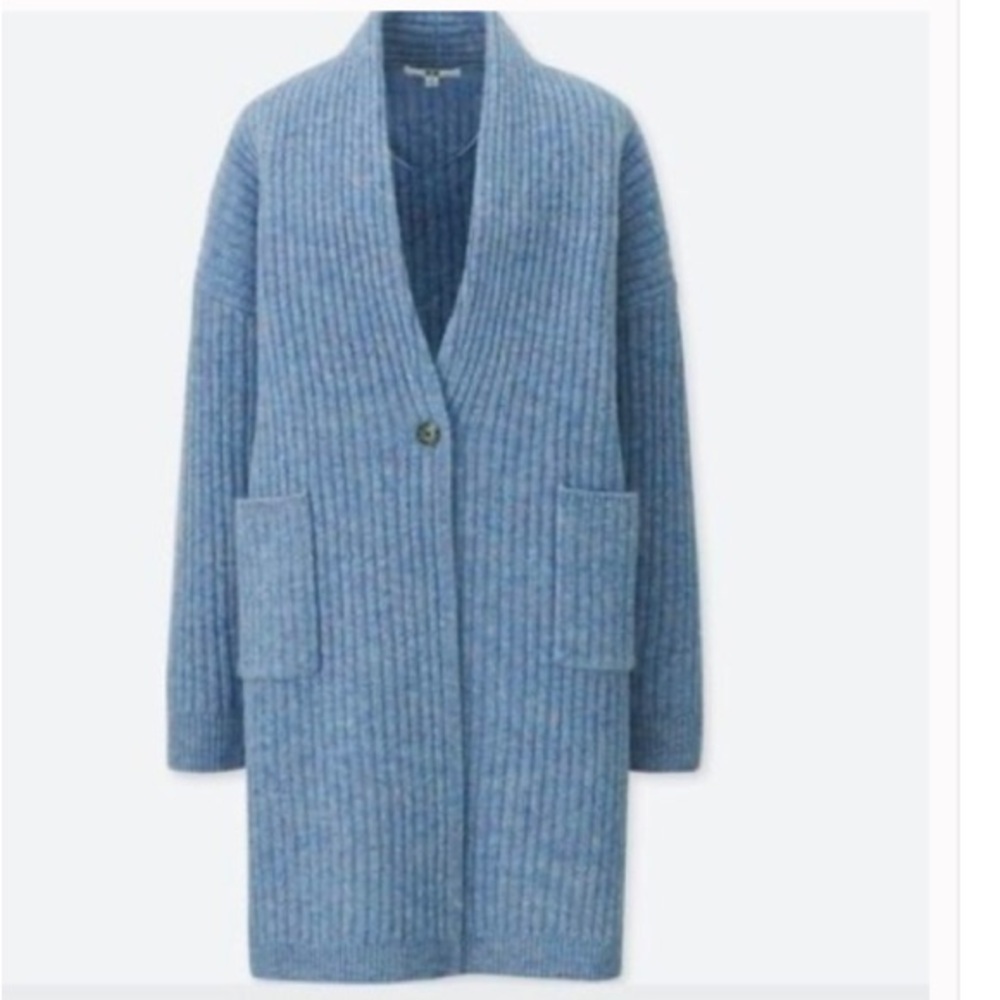 Uniqlo Blue Women's Cardigan